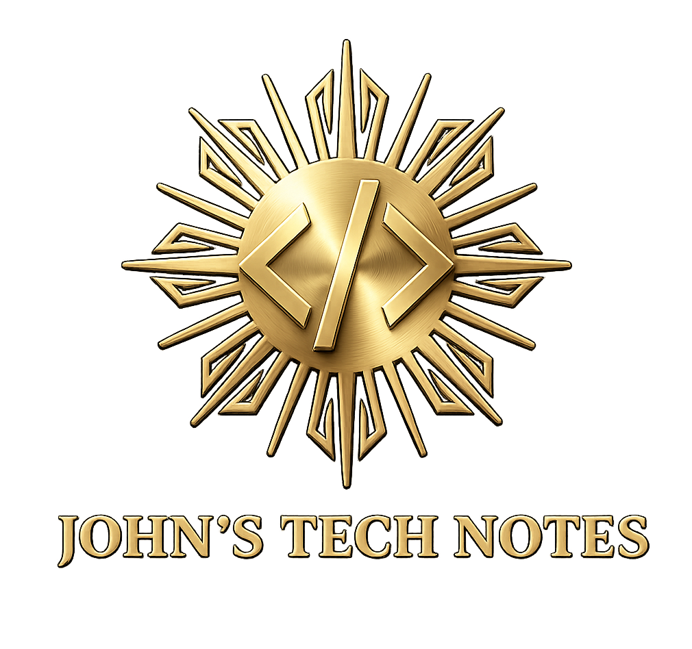 John&rsquo;s Tech Notes